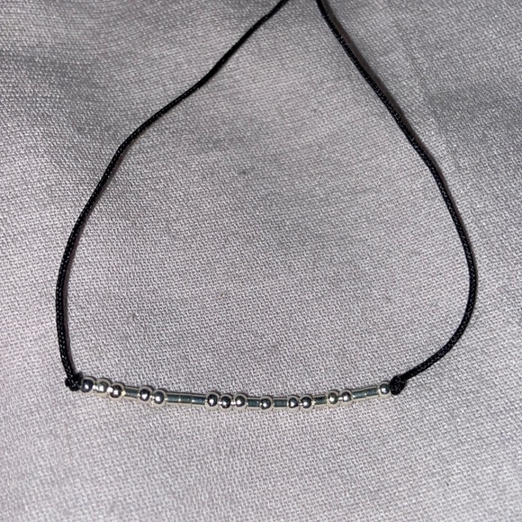 Morse Code Bracelet “Precious” Sterling Silver NIB - Picture 2 of 5